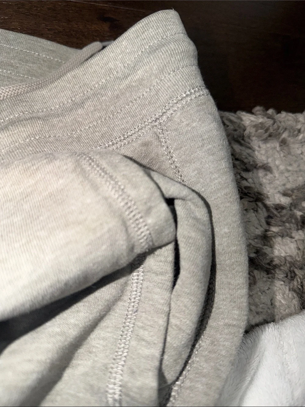 Preloved J Crew Pacific Fleece Sweatpants in Gray ( X-Large Tall)
